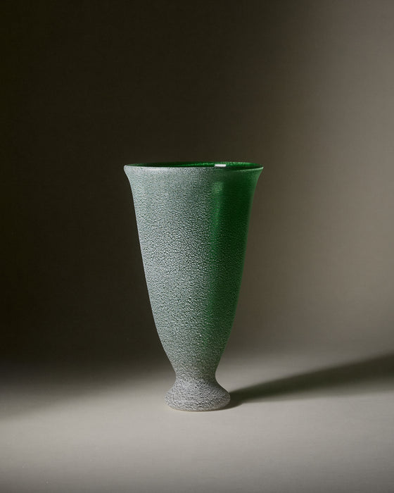 Fluted Scavo Vase