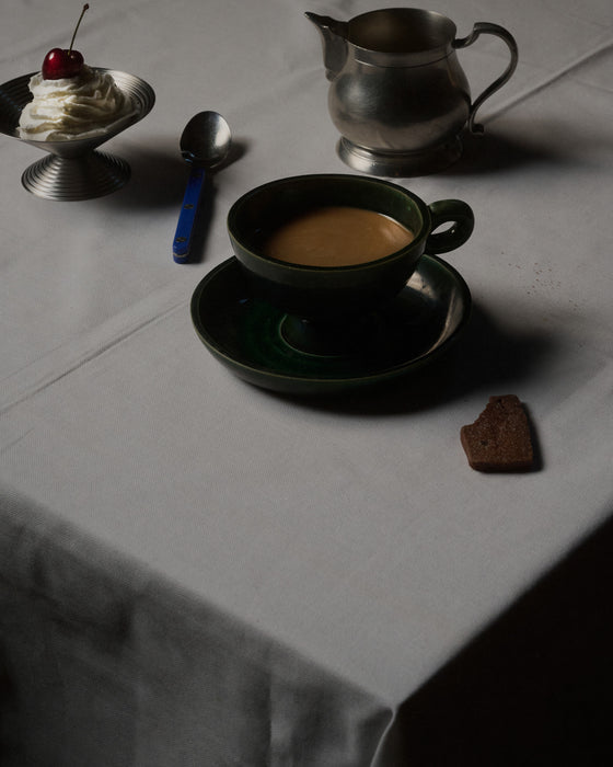 Ceramic Tea Cup with Saucer