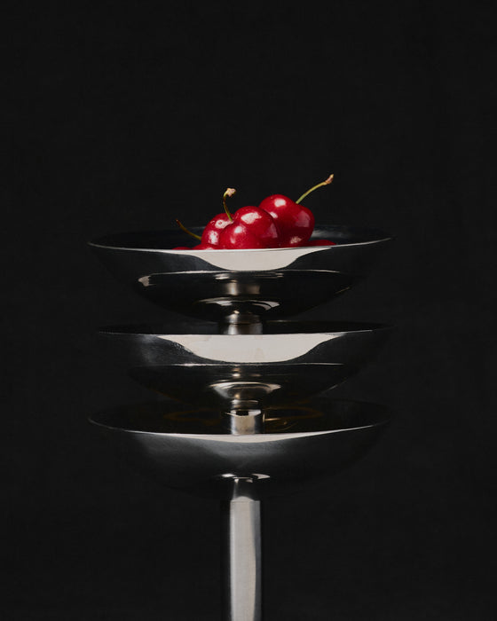 Metal Champagne Coupe Tall
