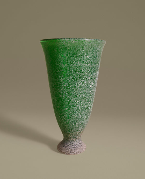 Fluted Scavo Vase