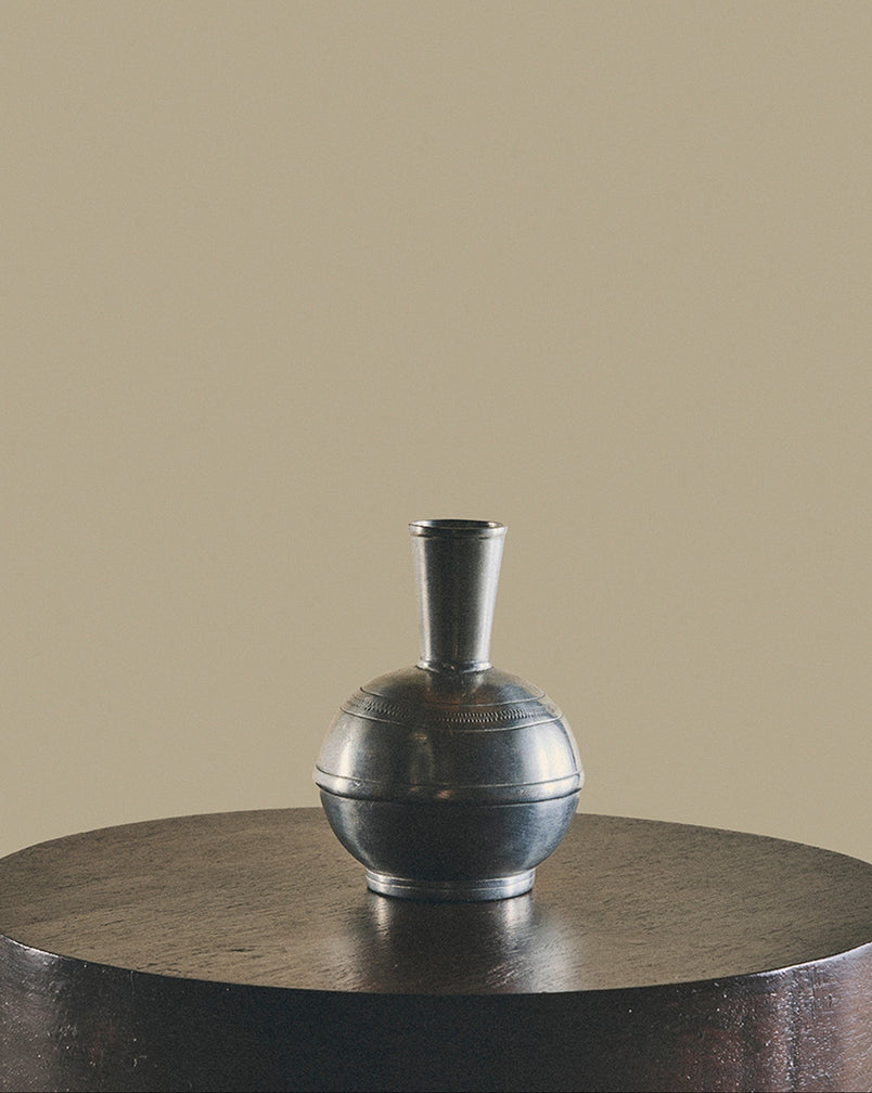 Pewter Bud Vase