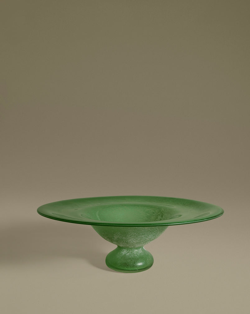 Scavo Green Large Vase