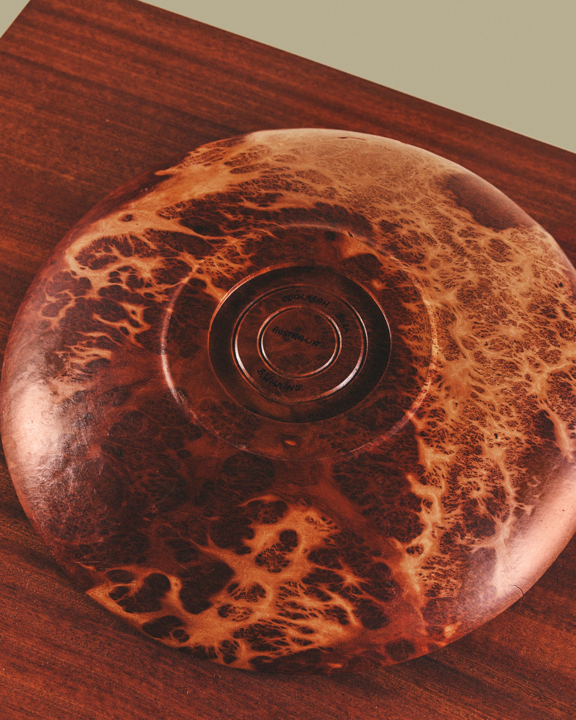 Burl Wood Bowl