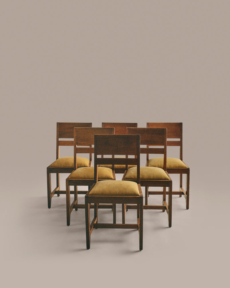 Haagse School Side Chairs, Set of 6