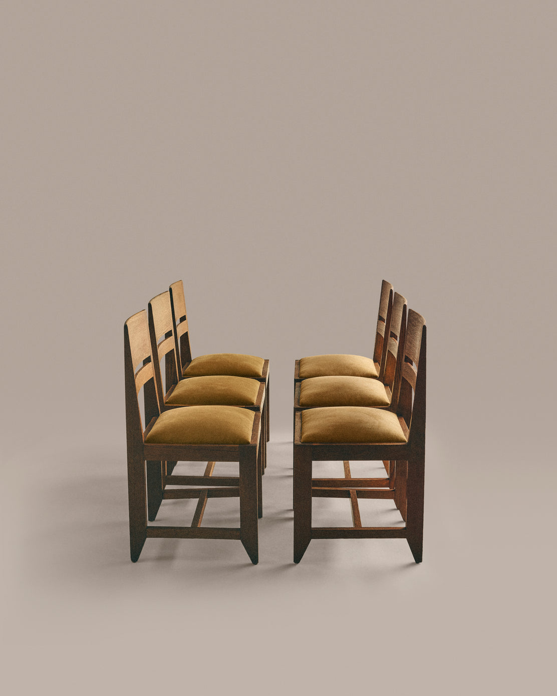 Haagse School Side Chairs, Set of 6