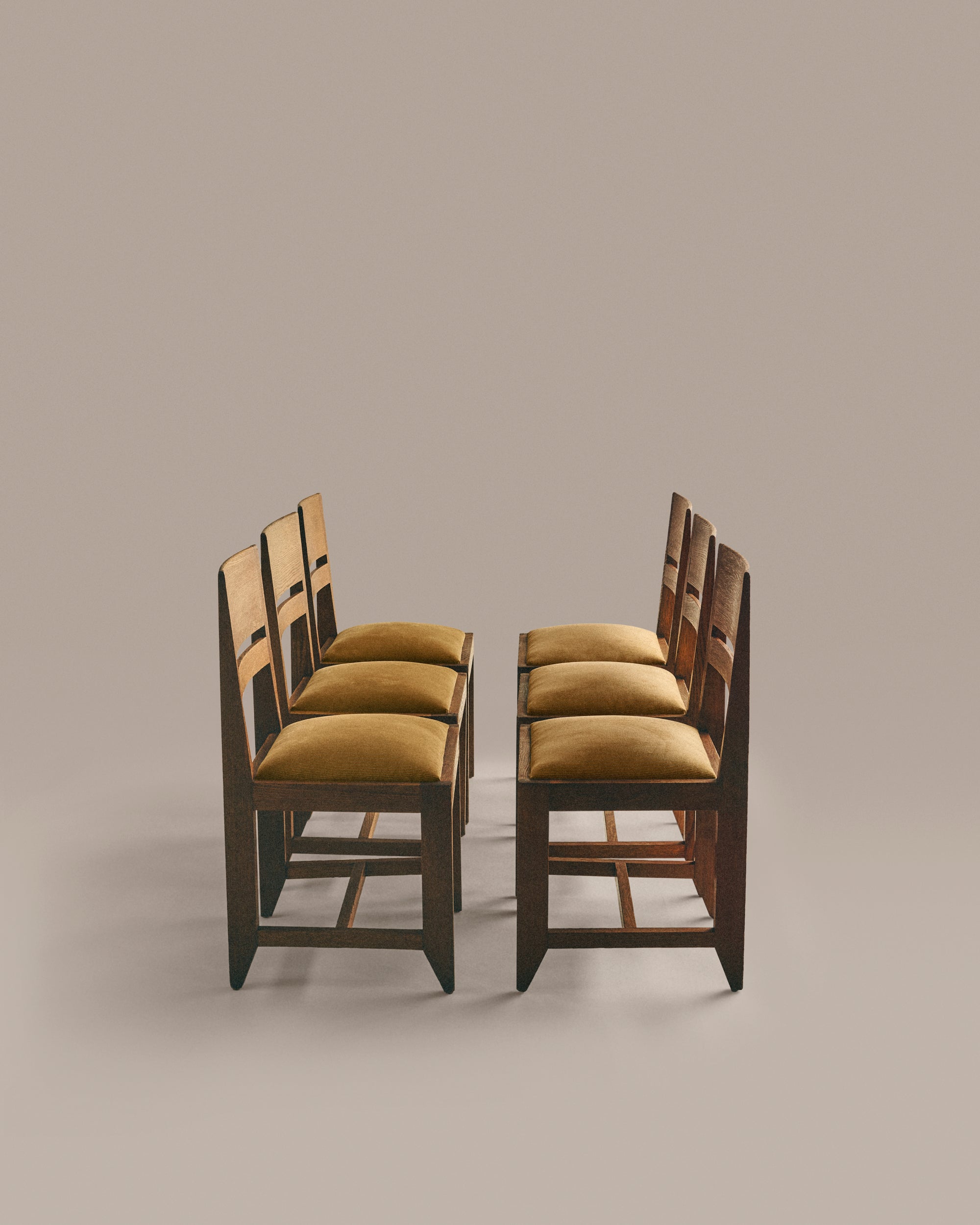 Haagse School Side Chairs, Set of 6