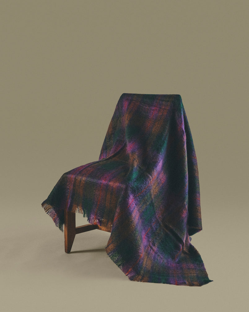 Woodland Drumin Mohair Throw