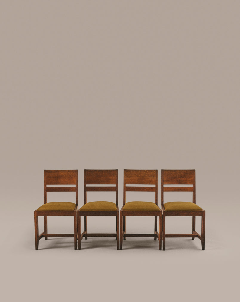 Haagse School Side Chairs, Set of 4