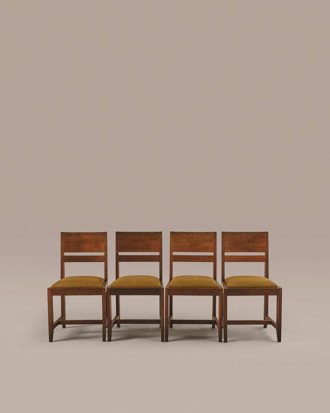 Haagse School Side Chairs, Set of 4