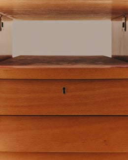 Forli Double Pedestal Desk and Chair