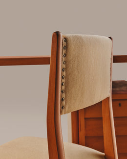 Forli Double Pedestal Desk and Chair