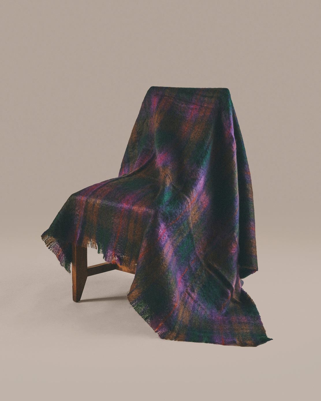 Woodland Drumin Mohair Throw