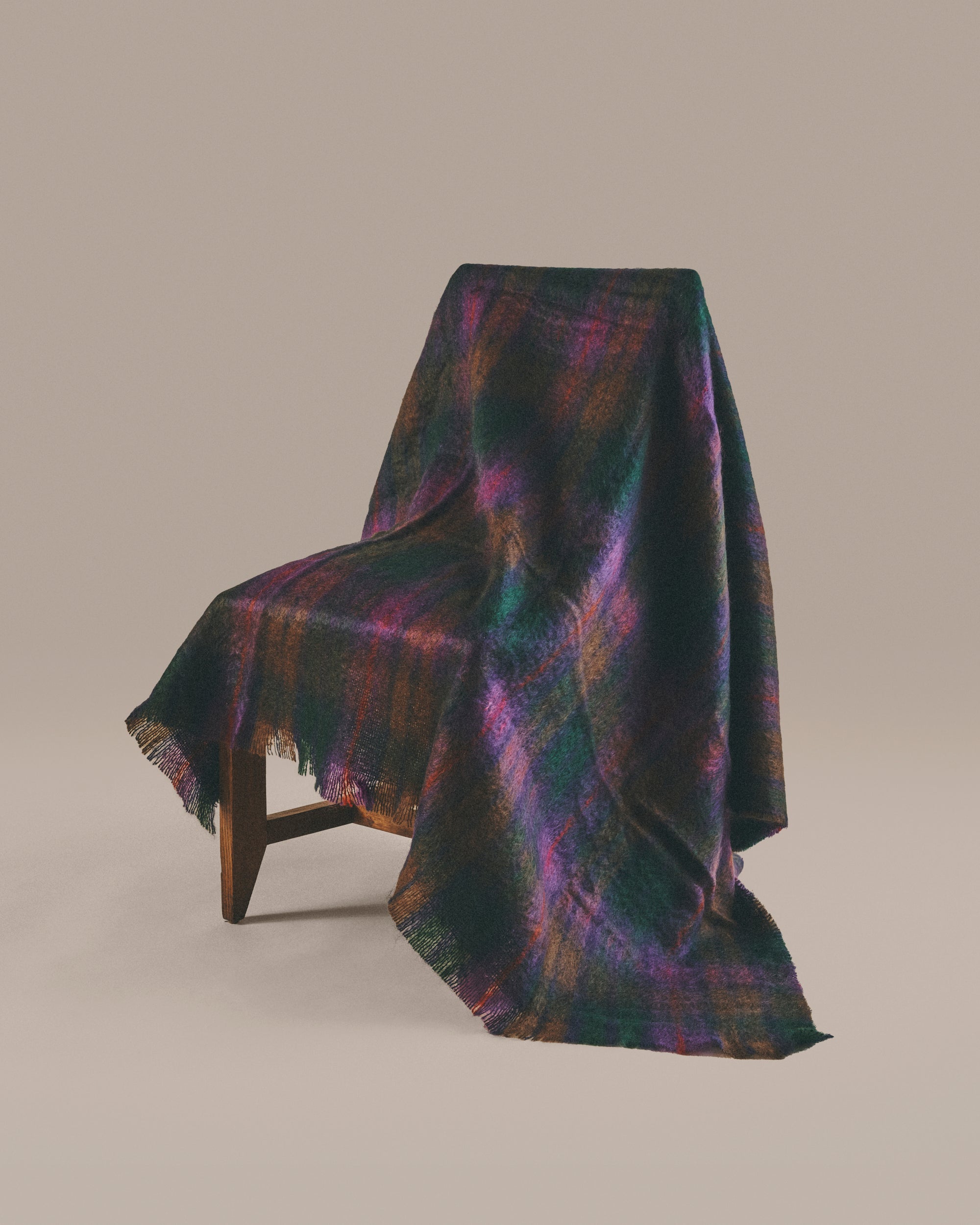 Woodland Drumin Mohair Throw