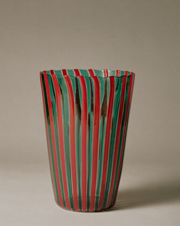 Striped Modernist Vase