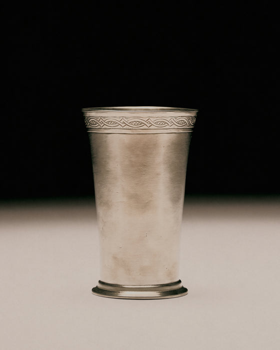 Tall Pewter Cup