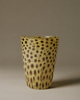 Yellow Murine Murano Vase