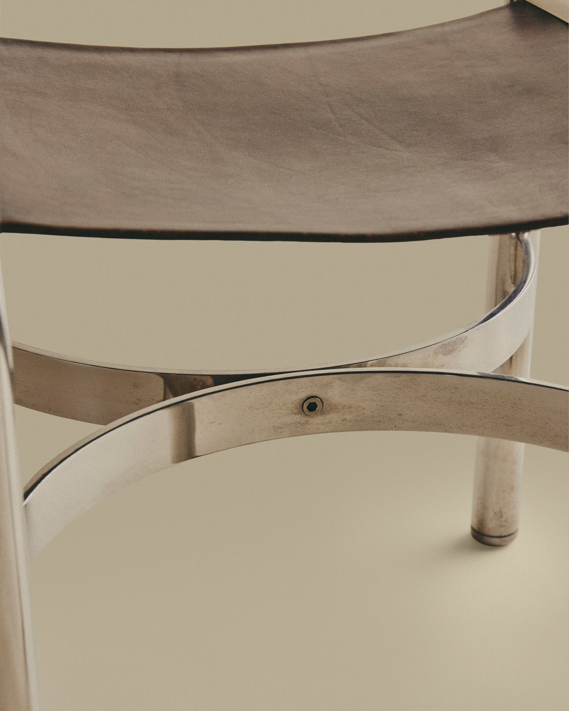 Leather and Metal Chairs