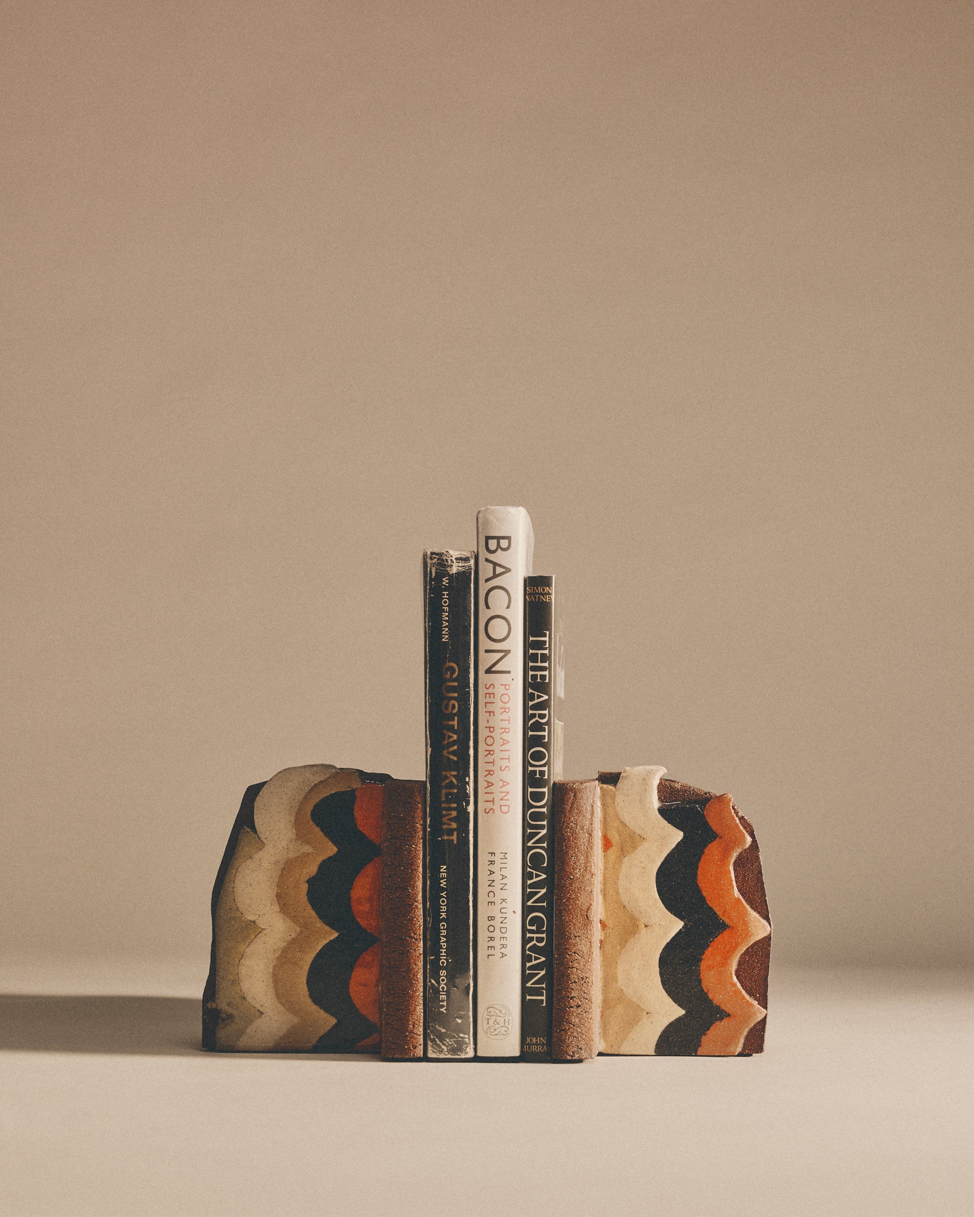 Scalloped Dimensional Nerikomi Bookends