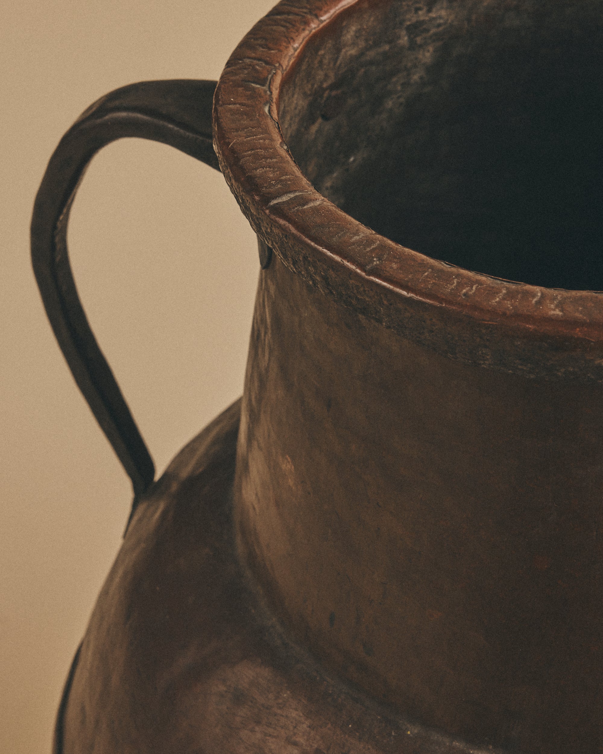 18th Century Copper Water Jug