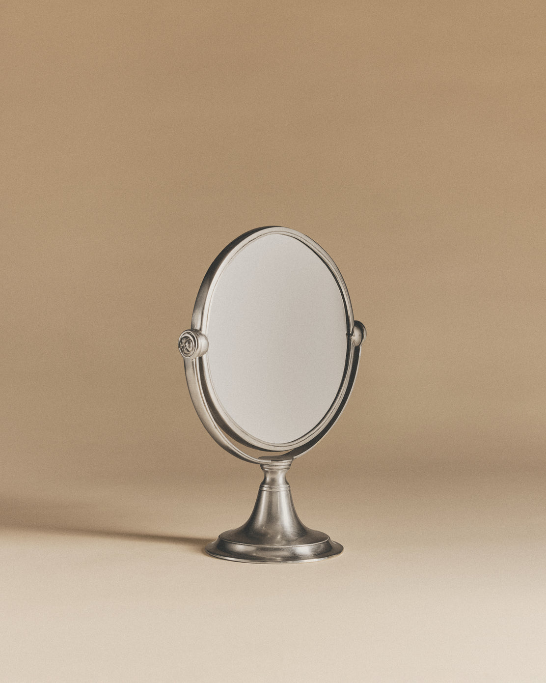 Pewter Vanity Mirror