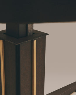 Art Deco Dining Table with Leaves