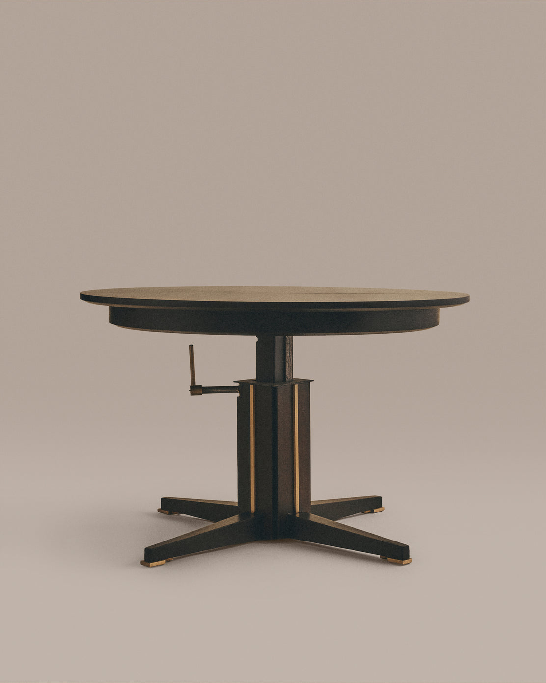 Art Deco Dining Table with Leaves