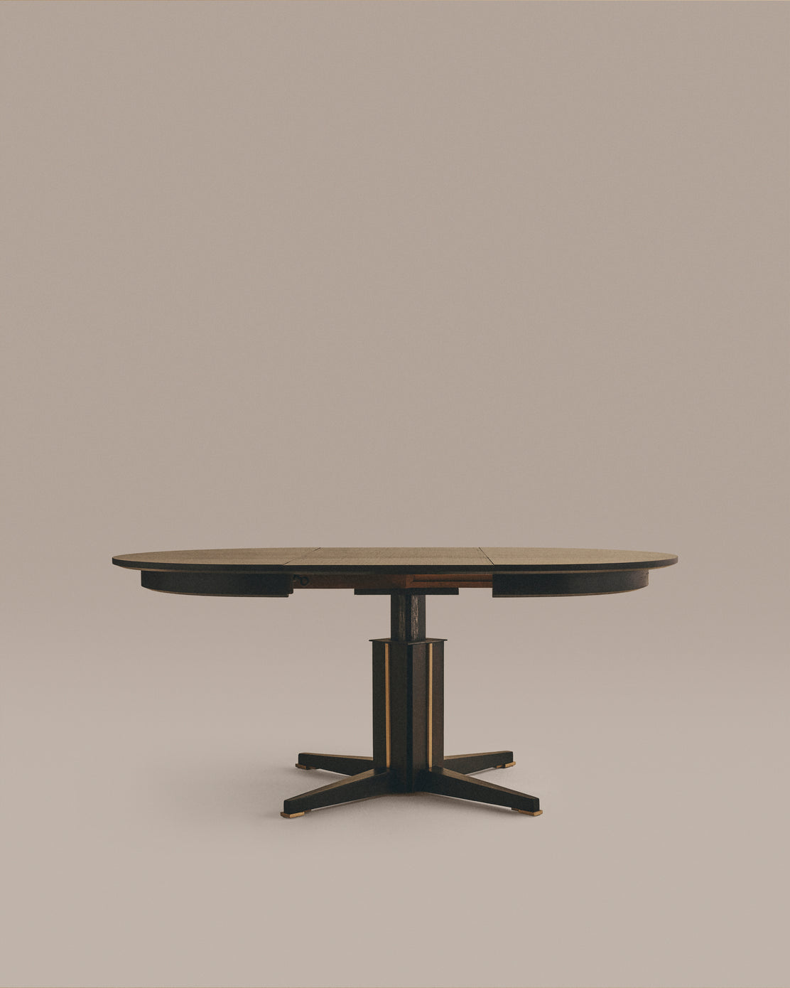 Art Deco Dining Table with Leaves