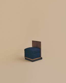 Art Deco Side Chair with Storage