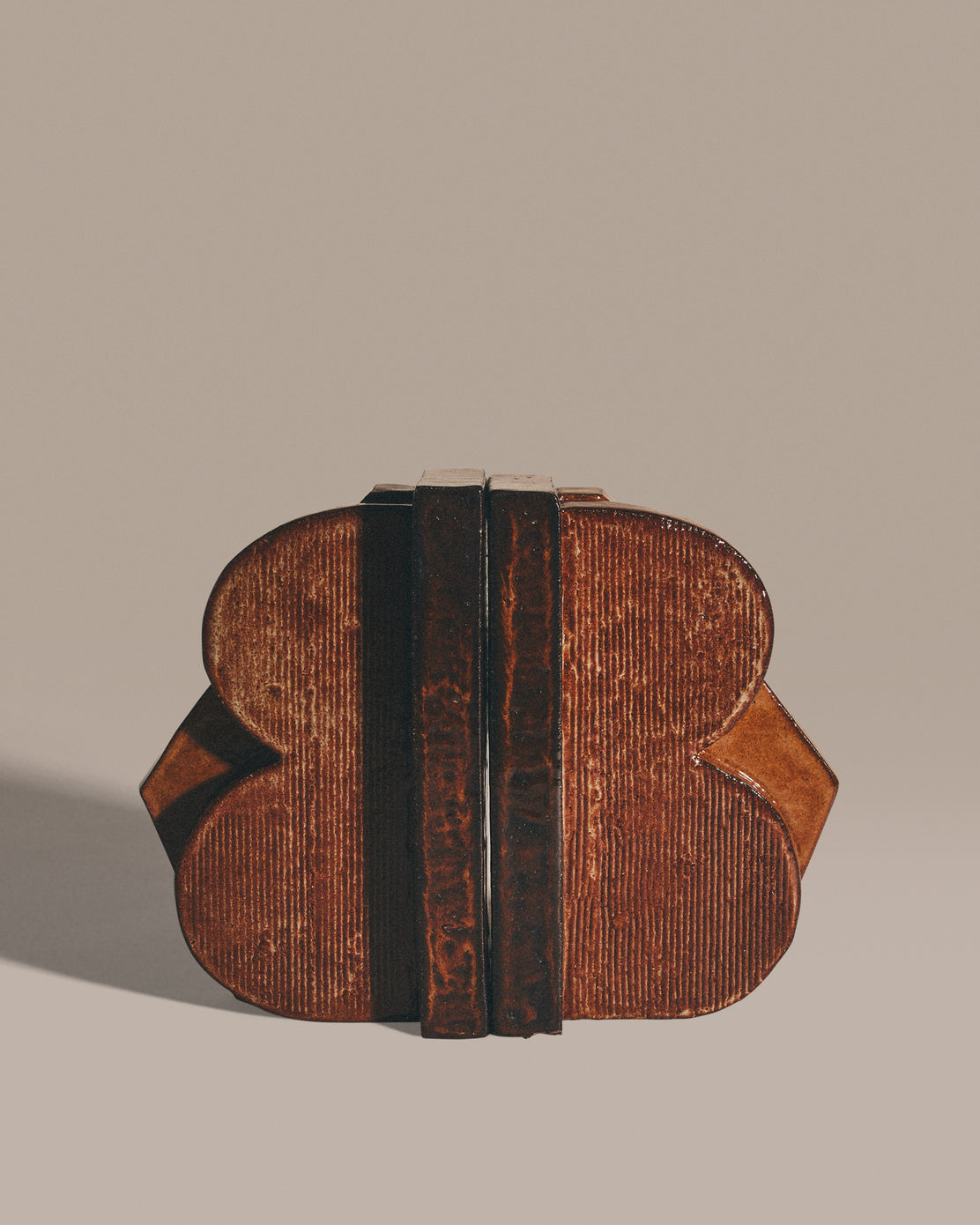 Chestnut Cut Out Bookends
