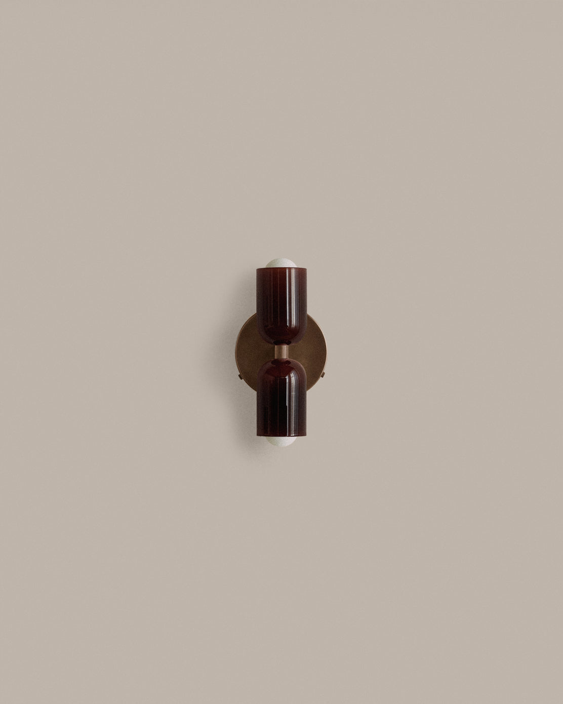 Chromatic Glass Up Down Sconce