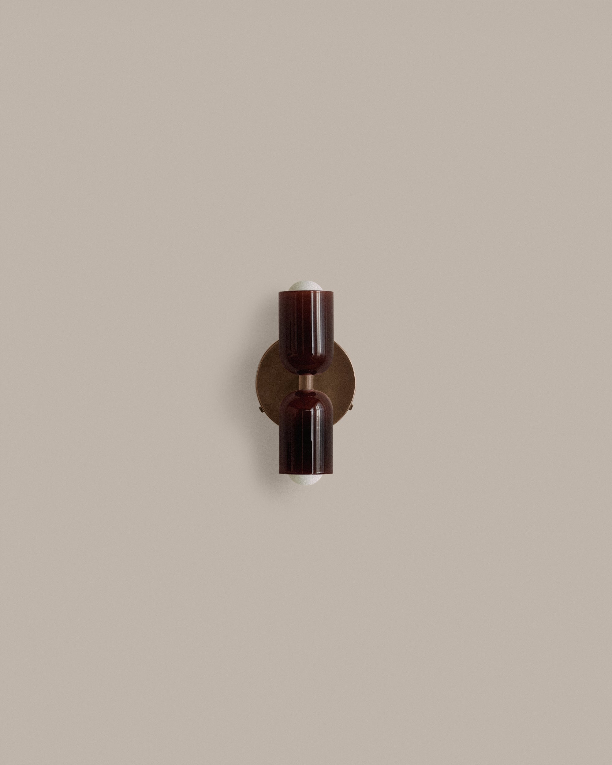 Chromatic Glass Up Down Sconce