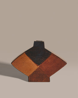 Color Block Arrow Vase