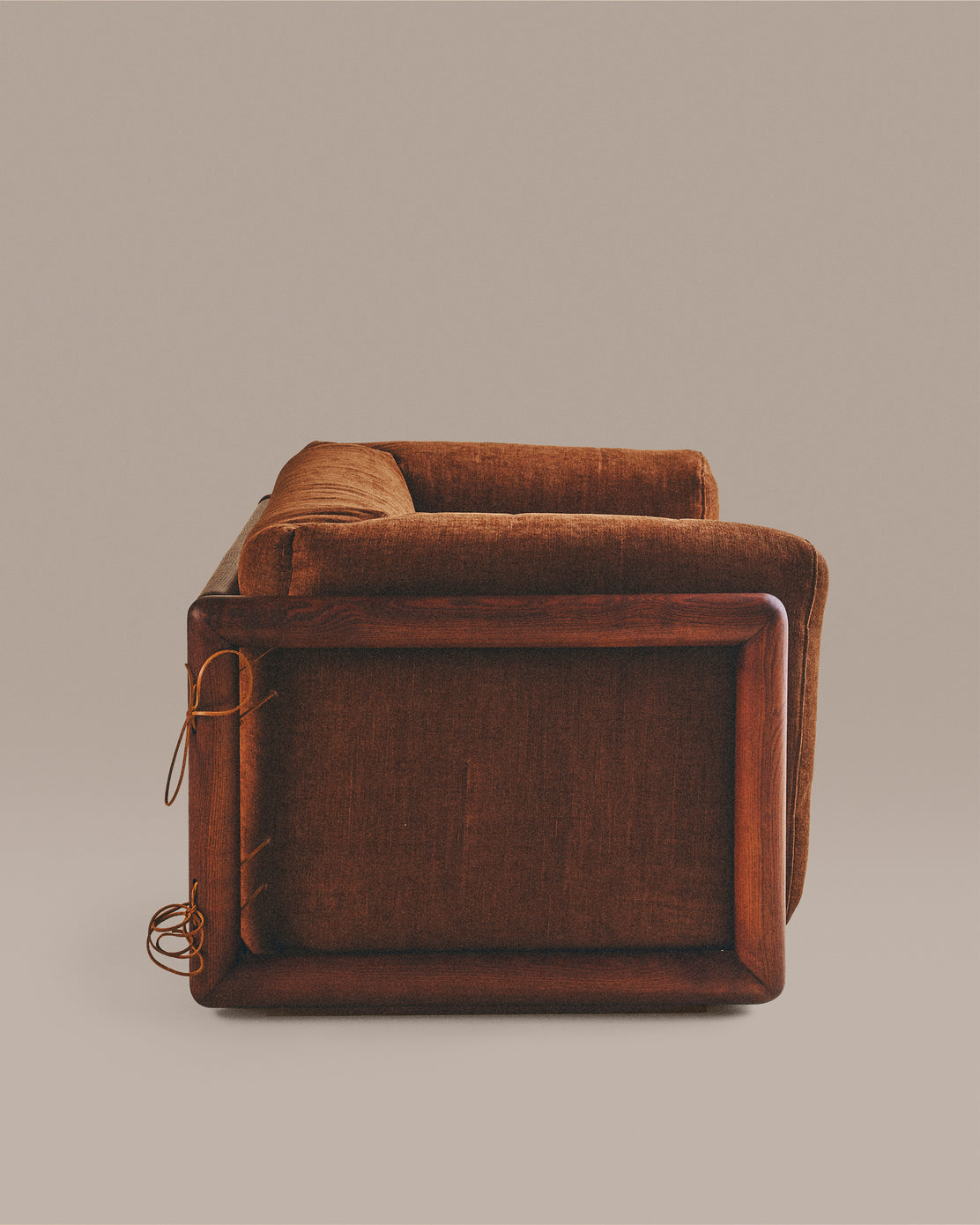 Cornaro Puff and Ottoman