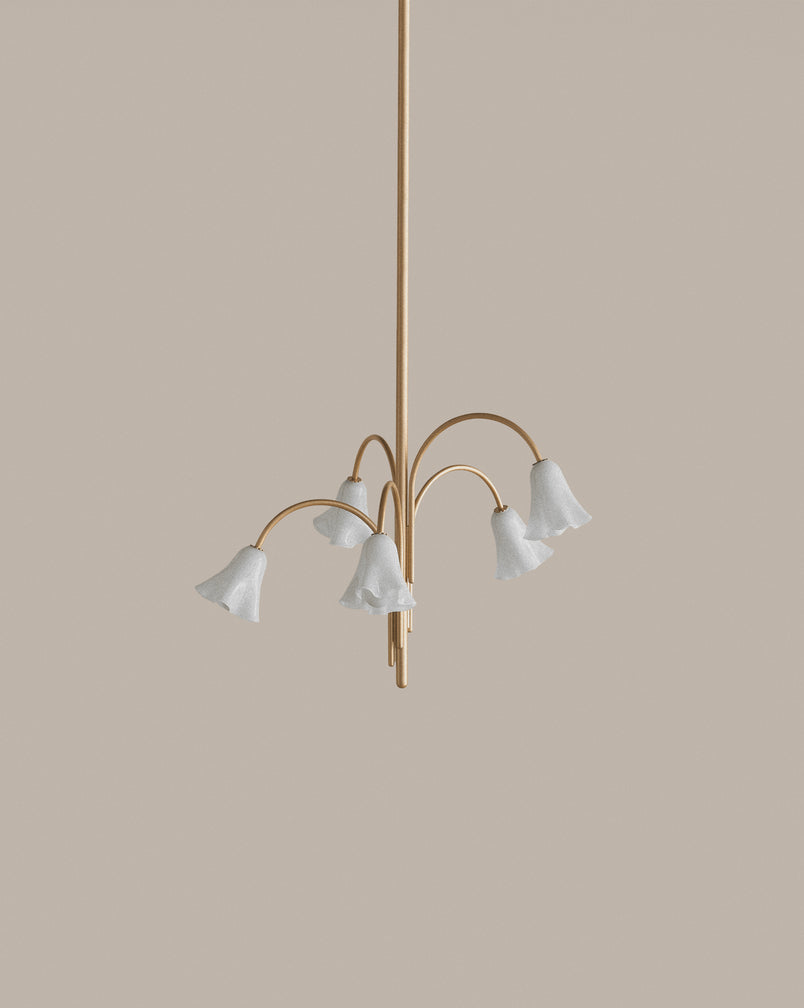 Flora Chandelier, 5 Stem
