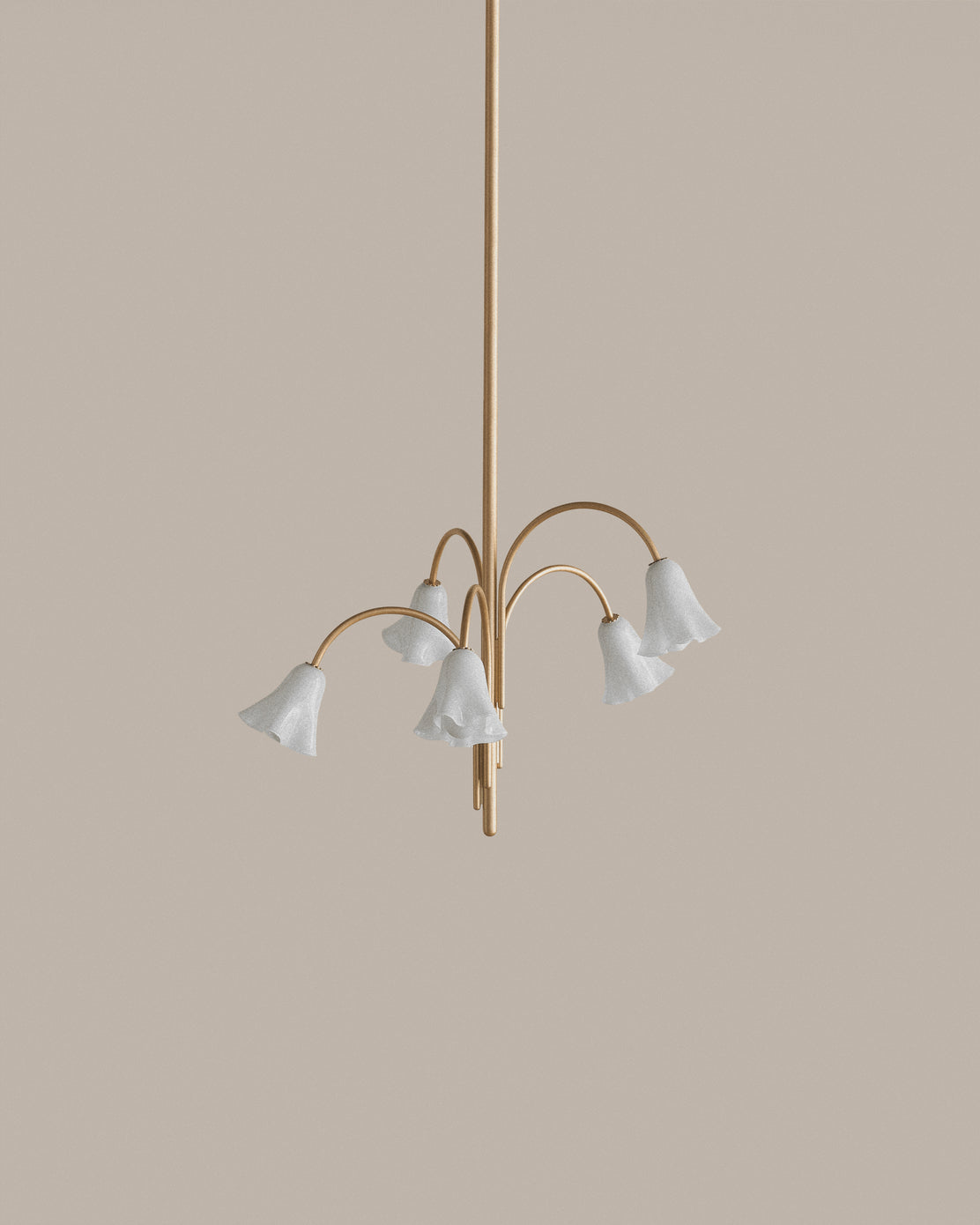 Flora Chandelier, 5 Stem