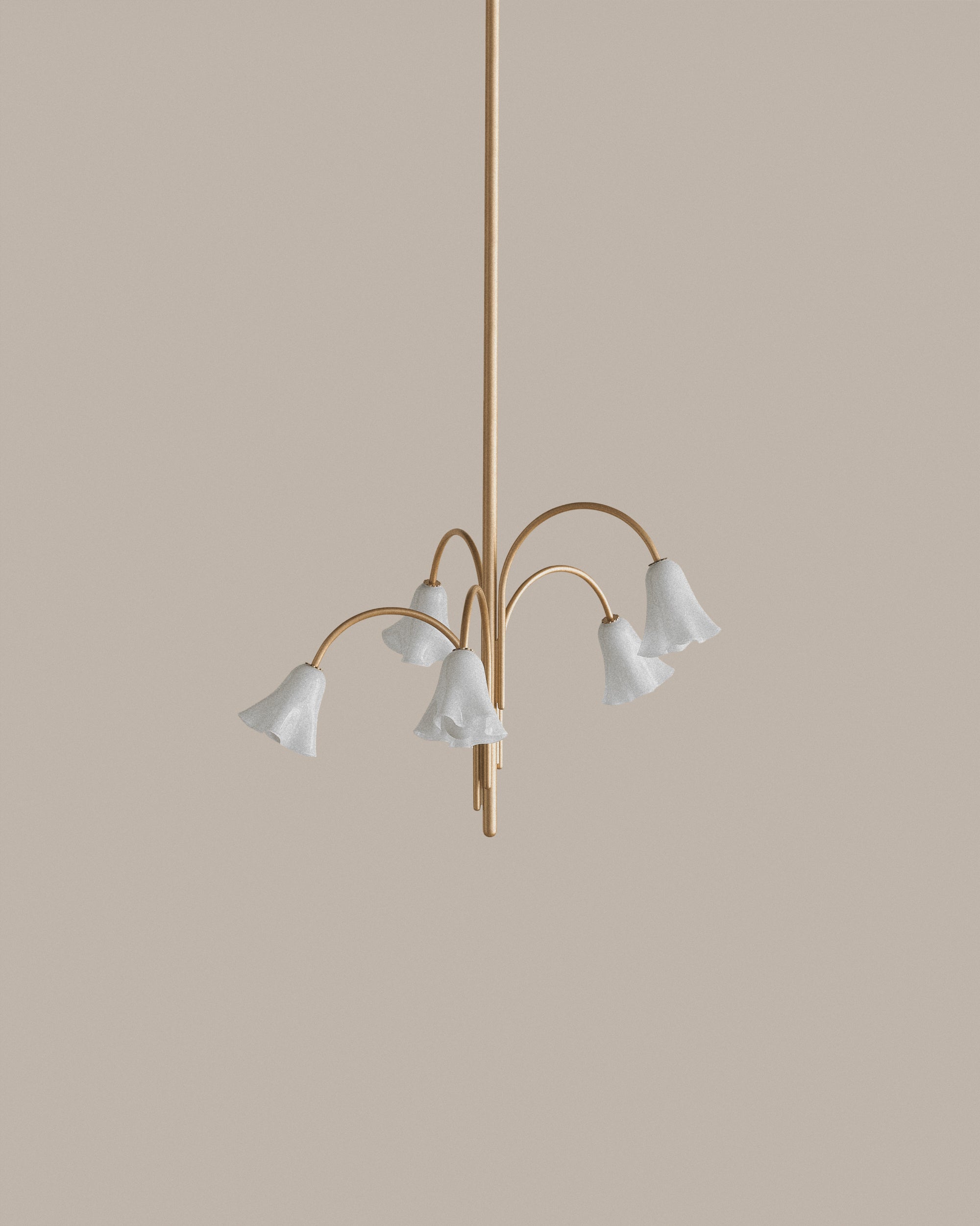 Flora Chandelier, 5 Stem
