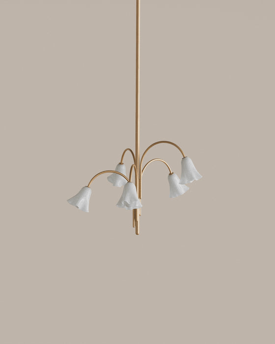 Flora Chandelier, 5 Stem