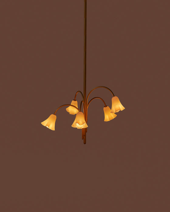 Flora Chandelier, 5 Stem
