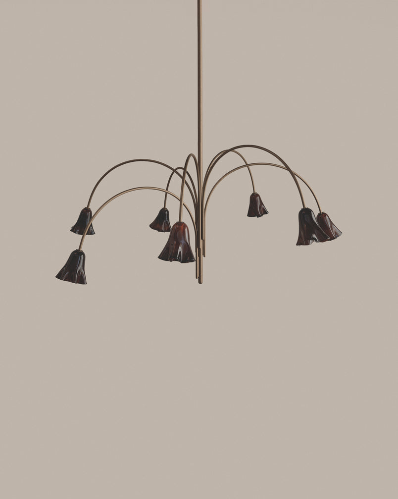 Flora Chandelier, 7 Stem