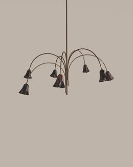 Flora Chandelier, 7 Stem