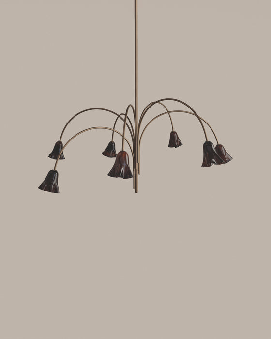 Flora Chandelier, 7 Stem