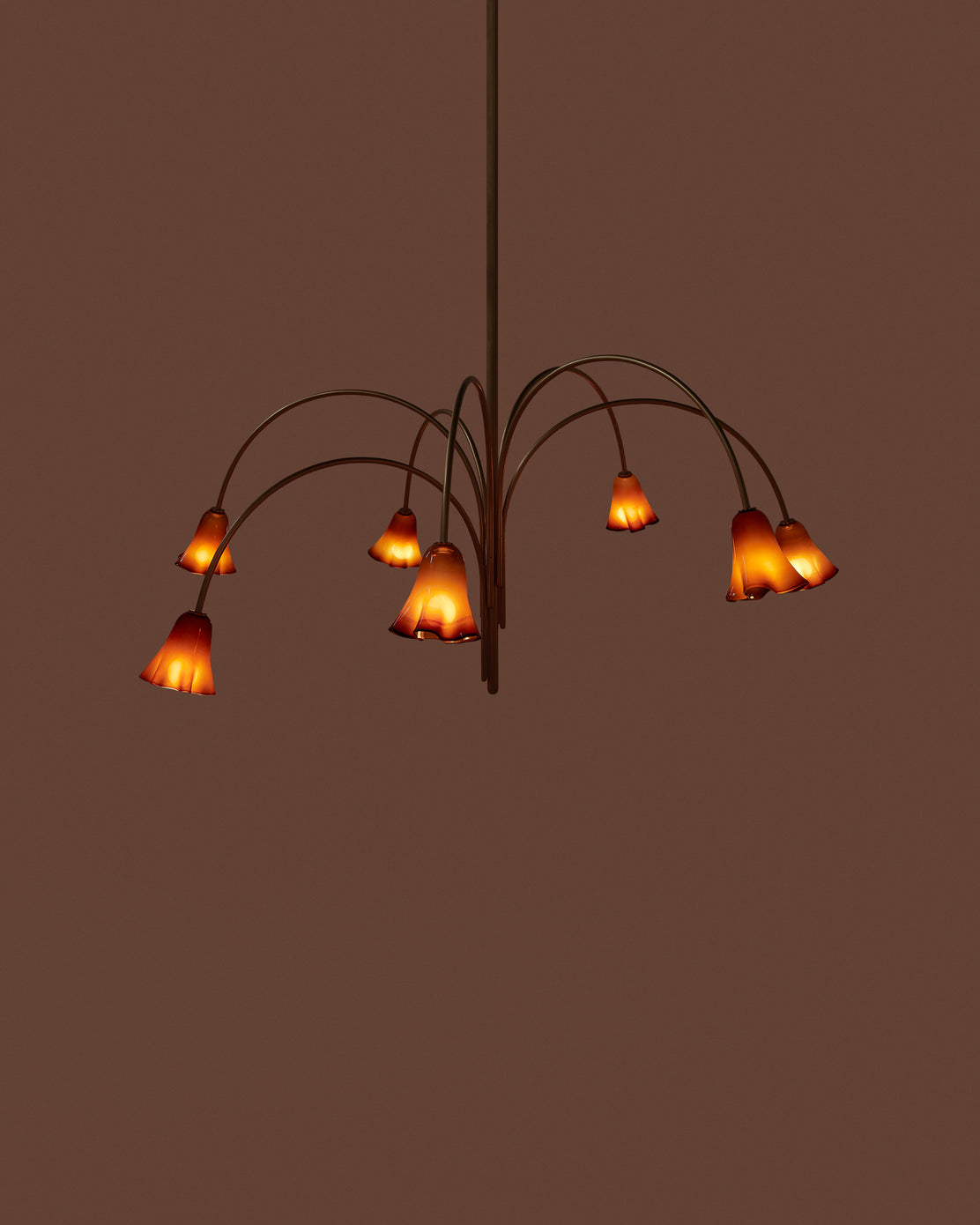 Flora Chandelier, 7 Stem