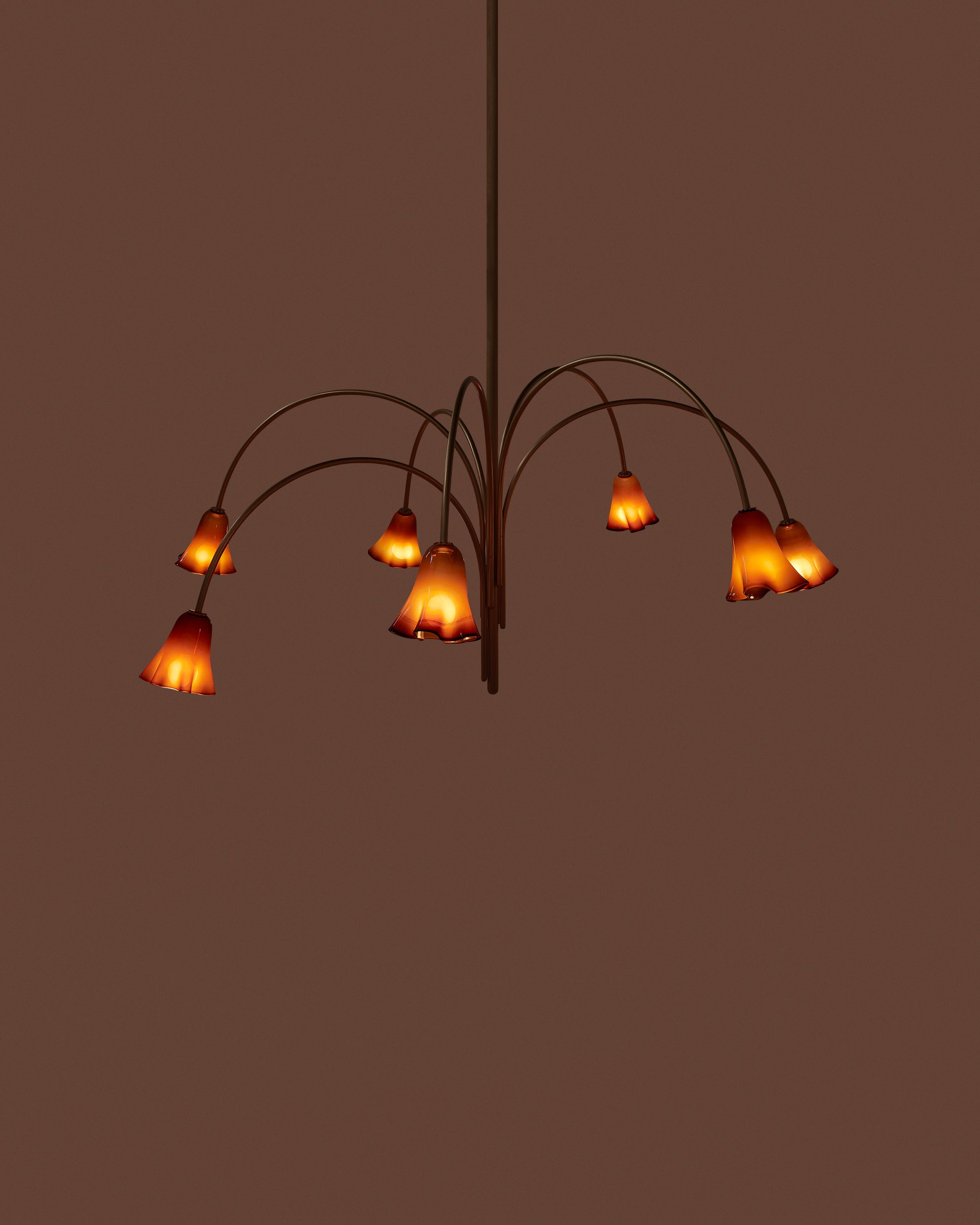 Flora Chandelier, 7 Stem
