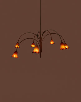 Flora Chandelier, 7 Stem