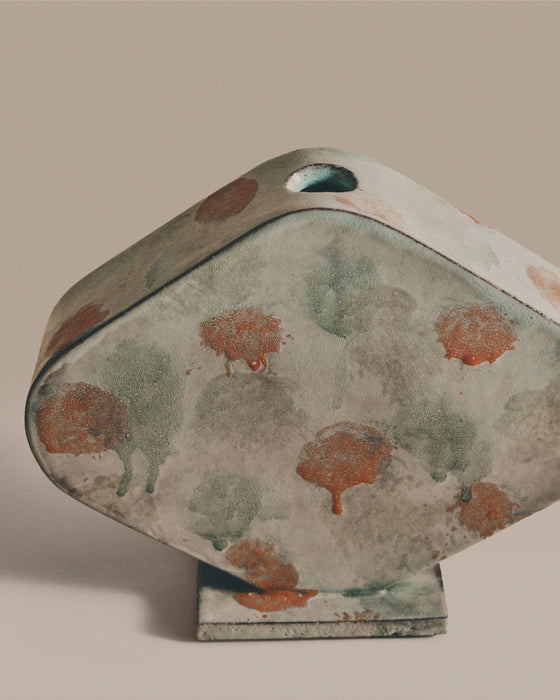 Floral Rounded Vase