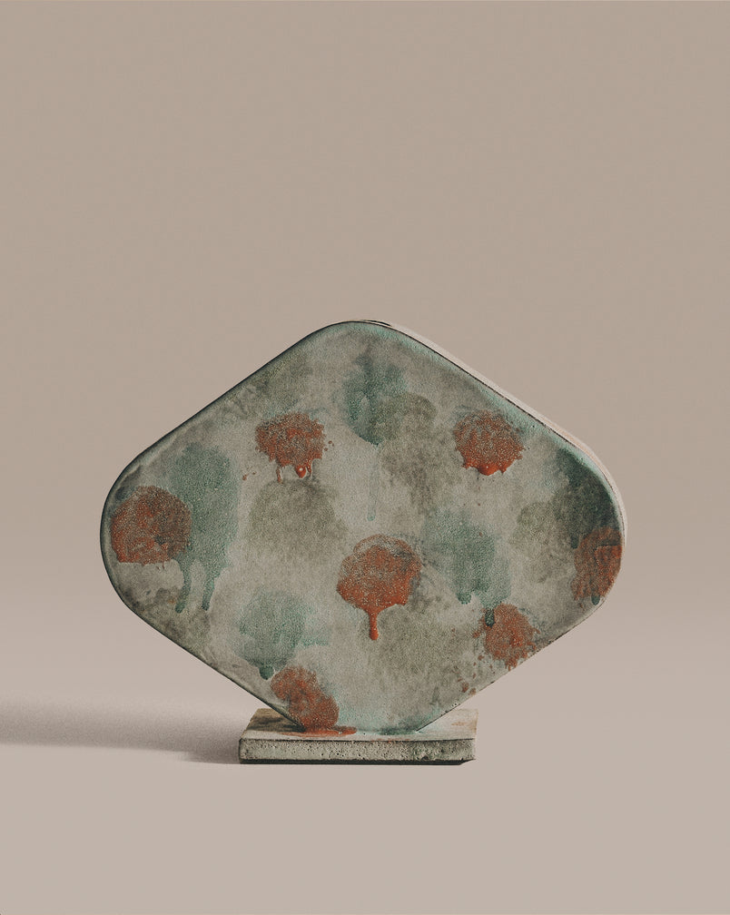 Floral Rounded Vase