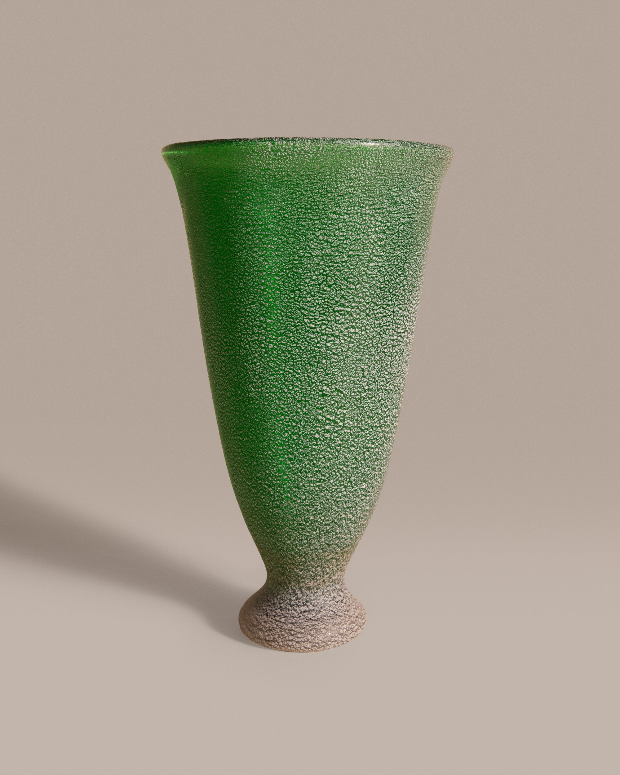 Fluted Scavo Vase