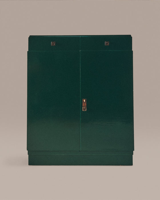 Green Lacquered Sideboard