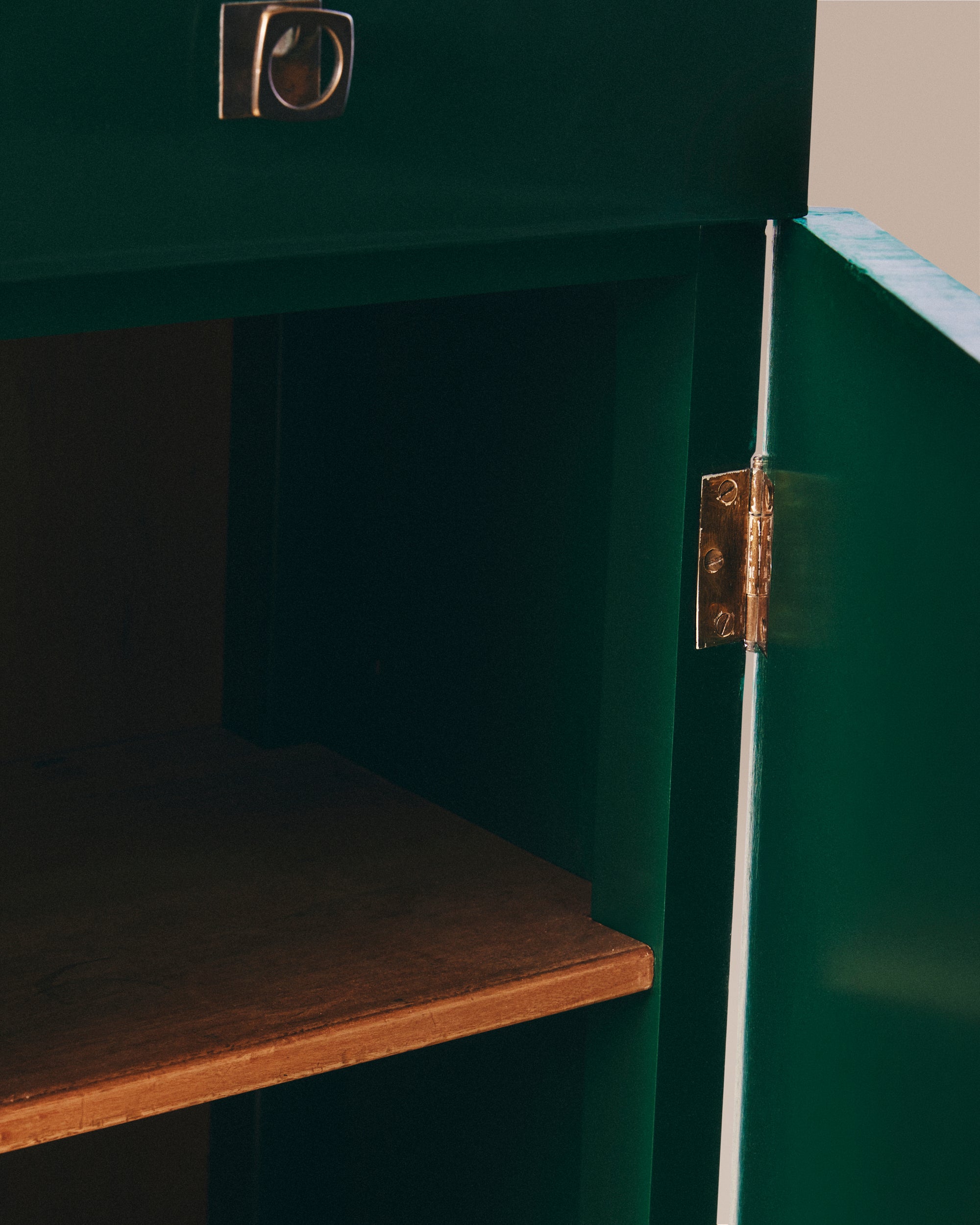 Green Lacquered Sideboard