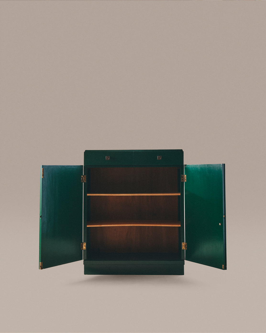 Green Lacquered Sideboard